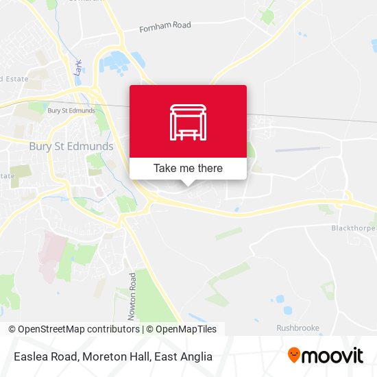 Easlea Road, Moreton Hall map