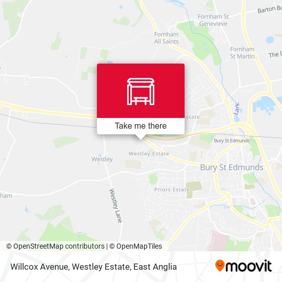 Willcox Avenue, Westley Estate map