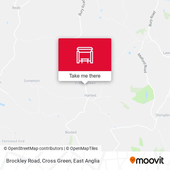 Brockley Road, Cross Green map
