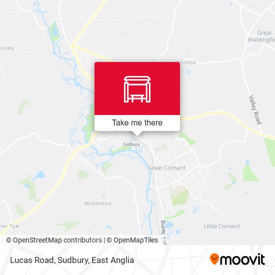 Lucas Road, Sudbury map