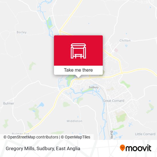 Gregory Mills, Sudbury map
