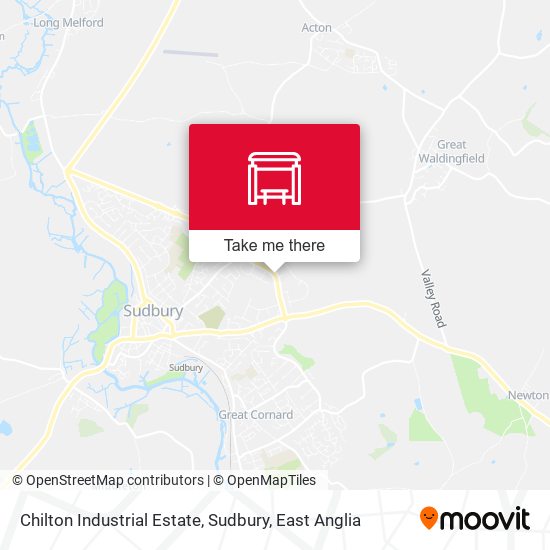 Chilton Industrial Estate, Sudbury map