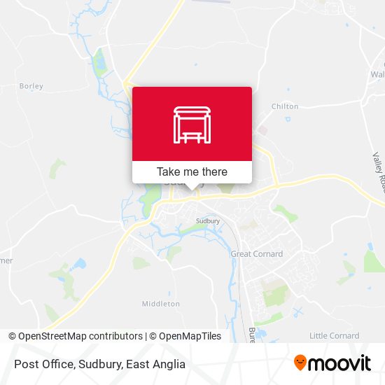 Post Office, Sudbury map