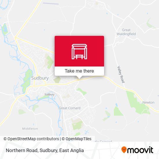 Northern Road, Sudbury map