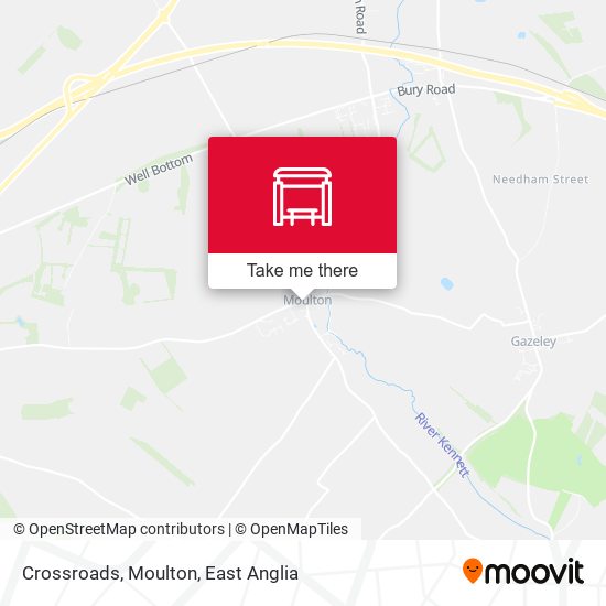 Crossroads, Moulton map