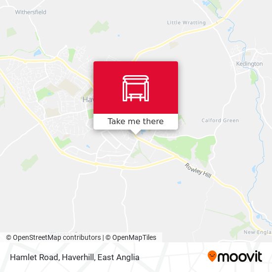 Hamlet Road, Haverhill map