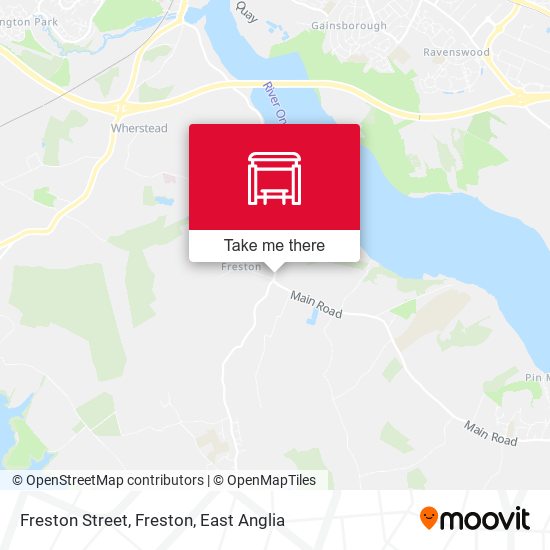 Freston Street, Freston map
