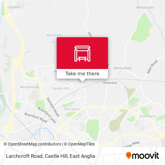 Larchcroft Road, Castle Hill map