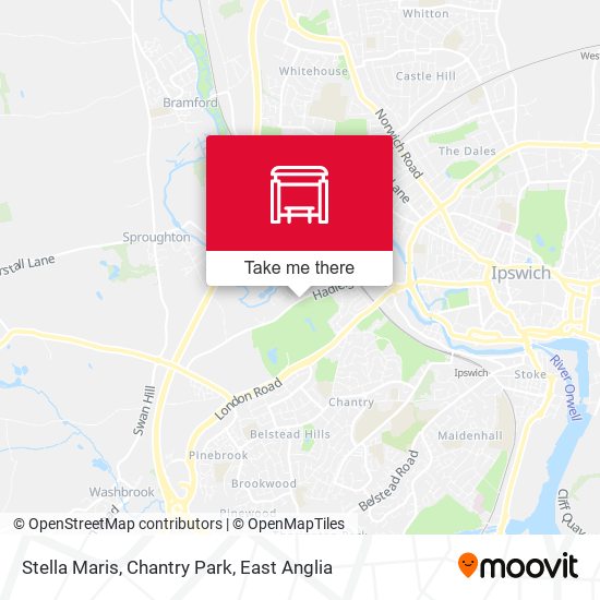 Stella Maris, Chantry Park map