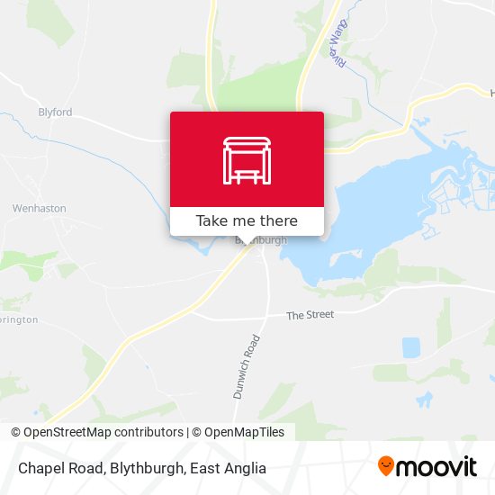 Chapel Road, Blythburgh map
