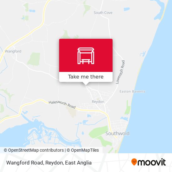 Wangford Road, Reydon map