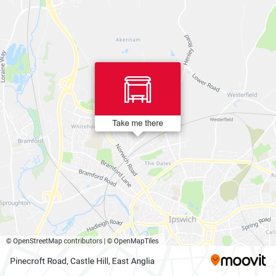 Pinecroft Road, Castle Hill map