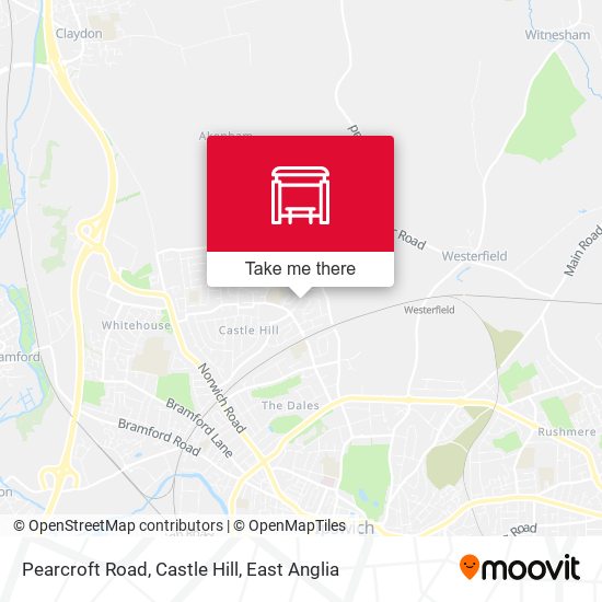 Pearcroft Road, Castle Hill map