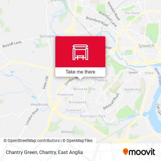 Chantry Green, Chantry map