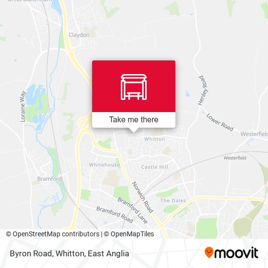 Byron Road, Whitton map