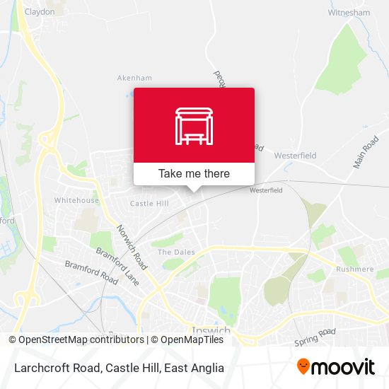 Larchcroft Road, Castle Hill map