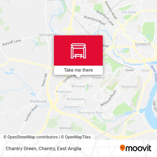 Chantry Green, Chantry map