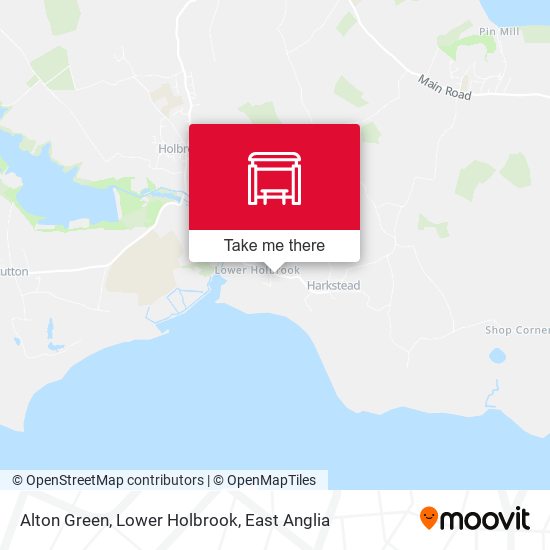 Alton Green, Lower Holbrook map