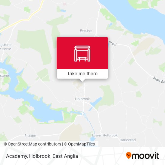 Academy, Holbrook map