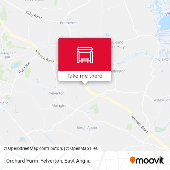 Orchard Farm, Yelverton map
