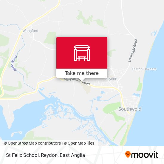 St Felix School, Reydon map
