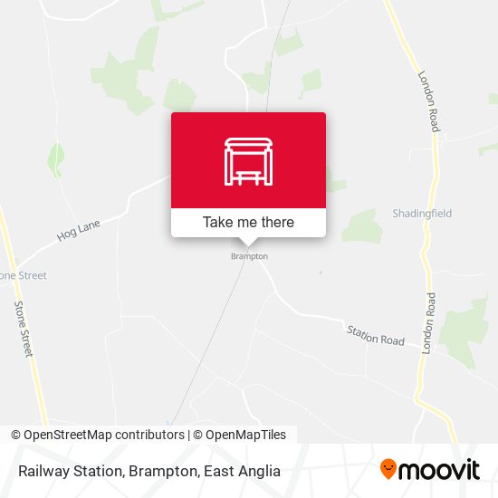 Railway Station, Brampton map