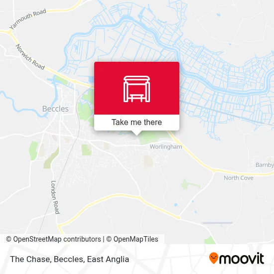 The Chase, Beccles map