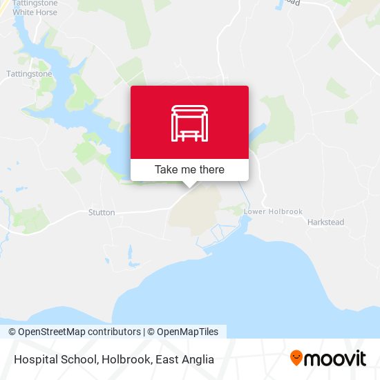 Hospital School, Holbrook map