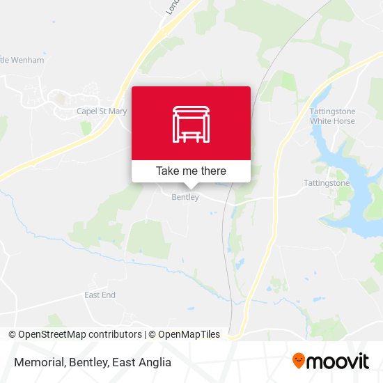 Memorial, Bentley map