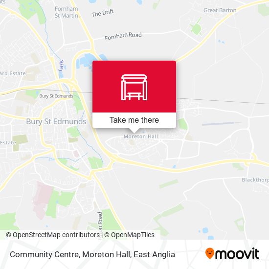Community Centre, Moreton Hall map