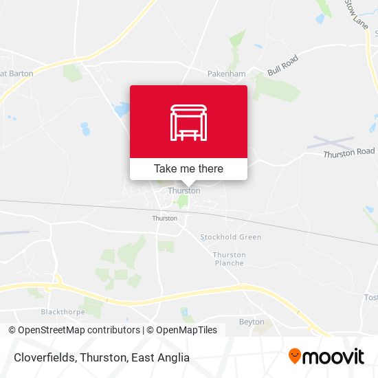 Cloverfields, Thurston map