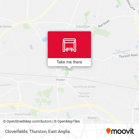 Cloverfields, Thurston map
