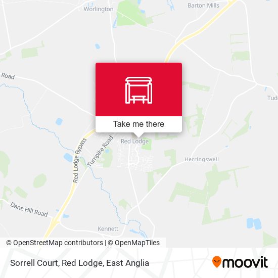 Sorrell Court, Red Lodge map