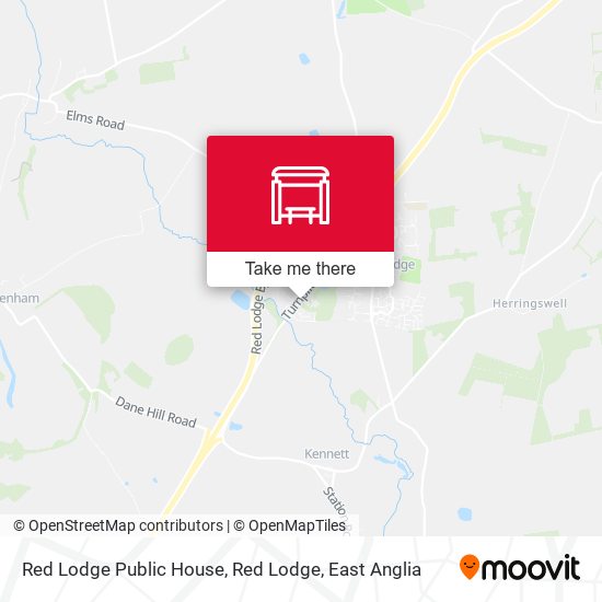Red Lodge Public House, Red Lodge map