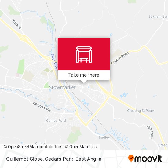 Guillemot Close, Cedars Park map