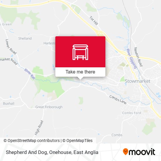 Shepherd And Dog, Onehouse map