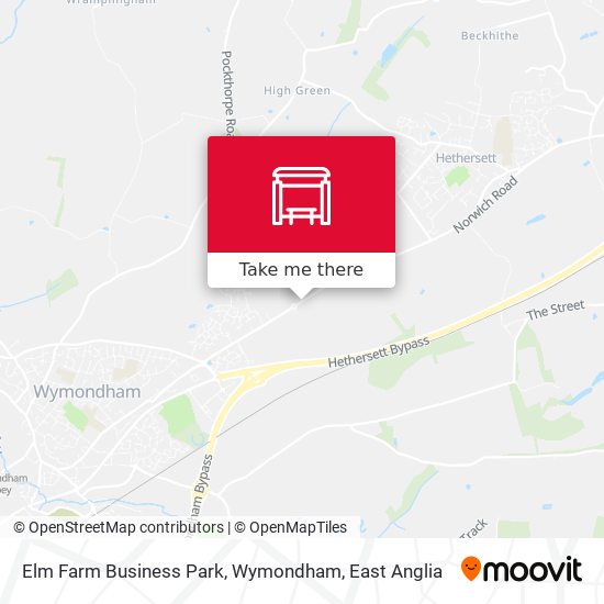 Elm Farm Business Park, Wymondham map