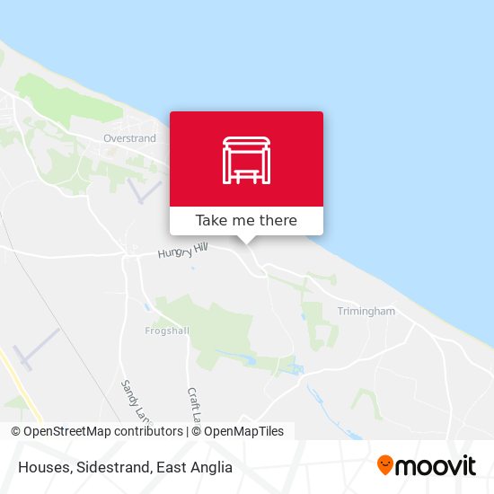 Houses, Sidestrand map
