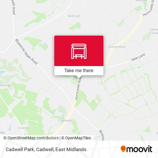 Cadwell Park, Cadwell map