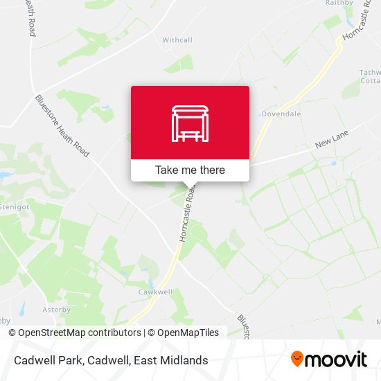 Cadwell Park, Cadwell map