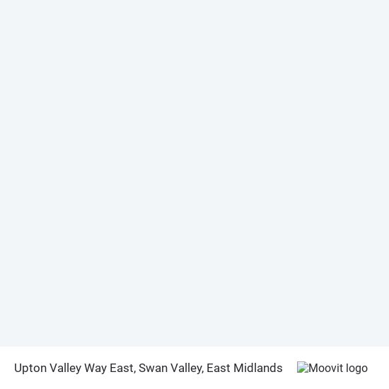 Upton Valley Way East, Swan Valley map