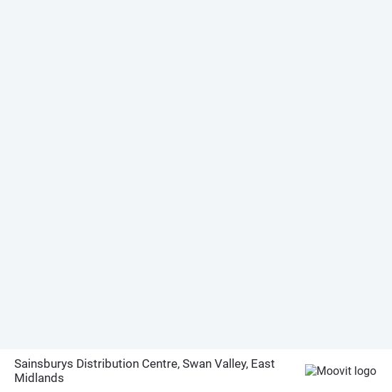 Sainsburys Distribution Centre, Swan Valley map