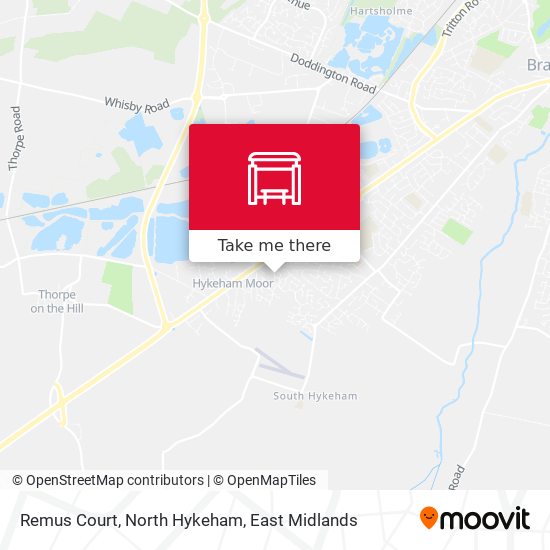 Remus Court, North Hykeham map