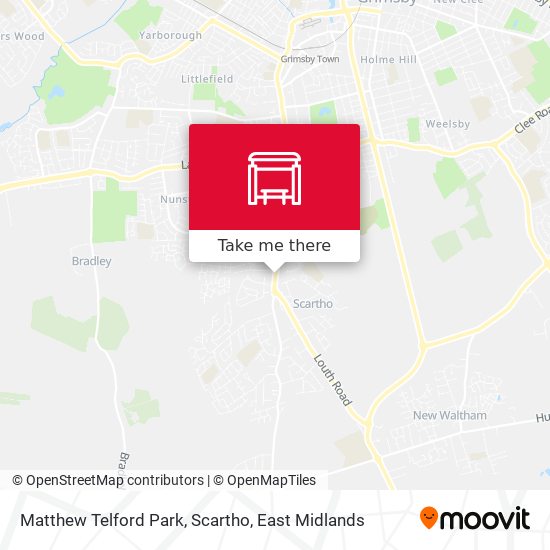 Matthew Telford Park, Scartho map