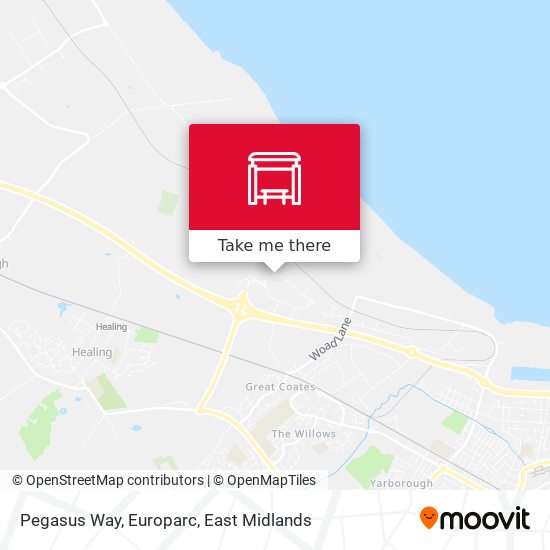 Pegasus Way, Europarc map
