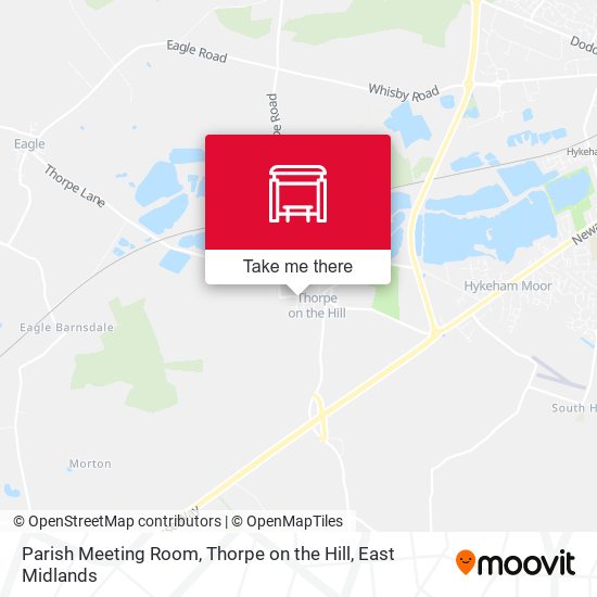 Parish Meeting Room, Thorpe on the Hill map