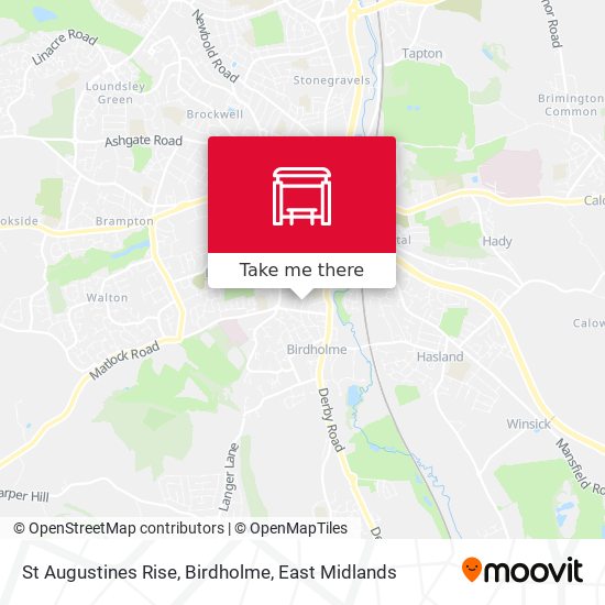 St Augustines Rise, Birdholme map