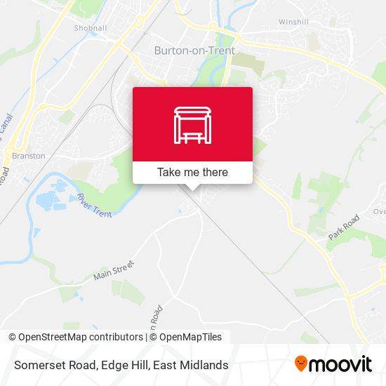 Somerset Road, Edge Hill map