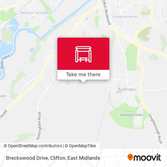 Breckswood Drive, Clifton map