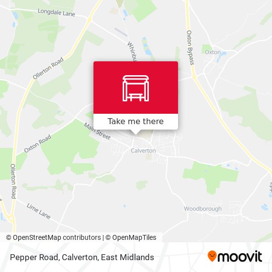 Pepper Road, Calverton map